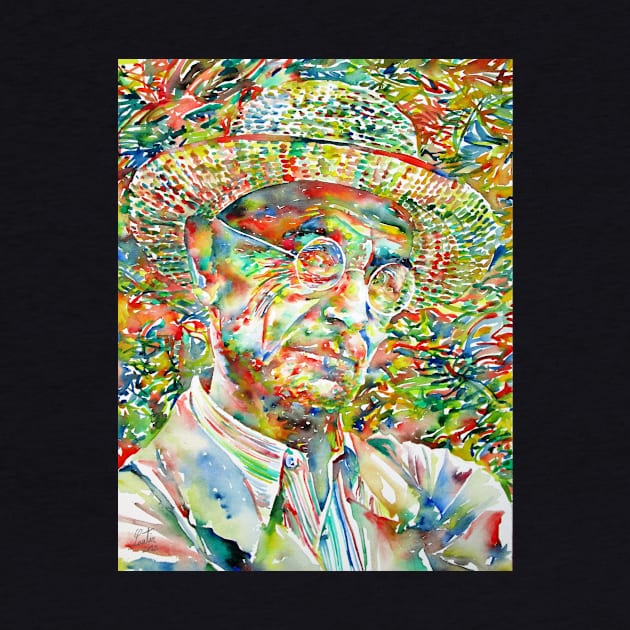 HERMANN HESSE - watercolor portrait .5 by lautir